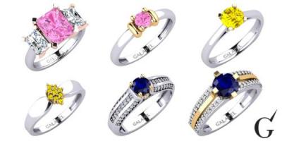 The Gemstone Palette: Exploring Blue, Yellow, and Pink Sapphire Rings