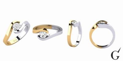 Tension Rings: A Modern Statement for Marriage Proposals