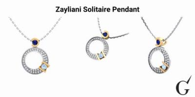 Der Zauber des Zayliani Solitär-Anhängers: Eine Symphonie in Gold und Edelsteinen