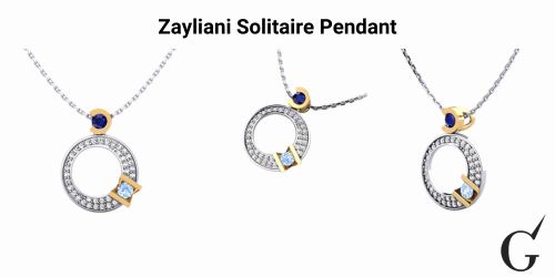 The Allure of the Zayliani Solitaire Pendant: A Symphony in Gold and Gems