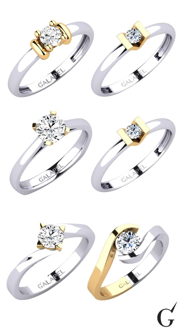 Crystal Engagement Rings