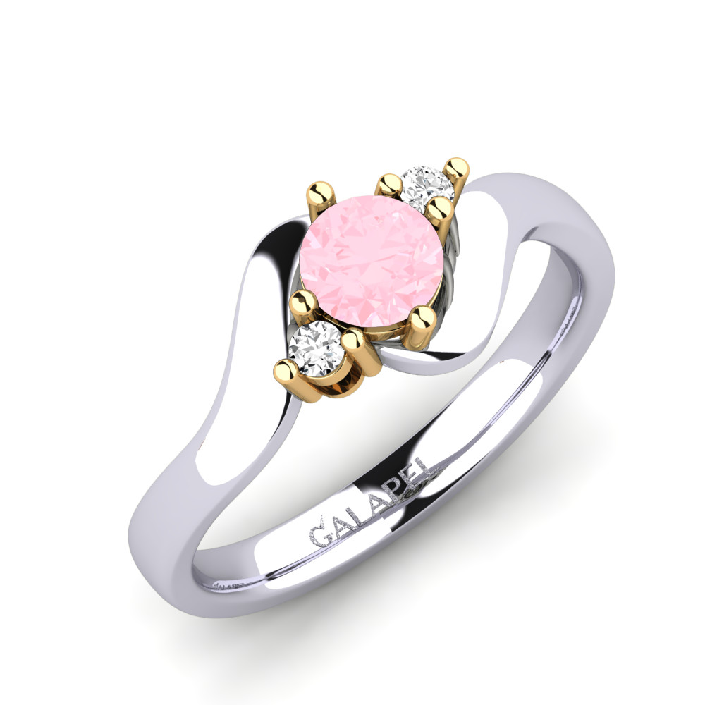 Pink Quartz Ring