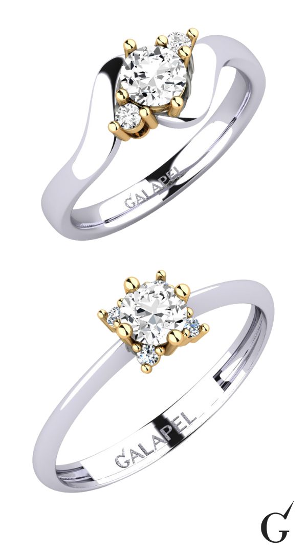 White Sapphire Rings